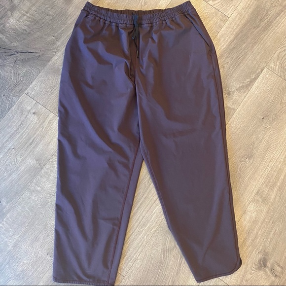 lululemon athletica Pants - Lululemon Keep It Classic Crop 23" Plum Shadow Size 10